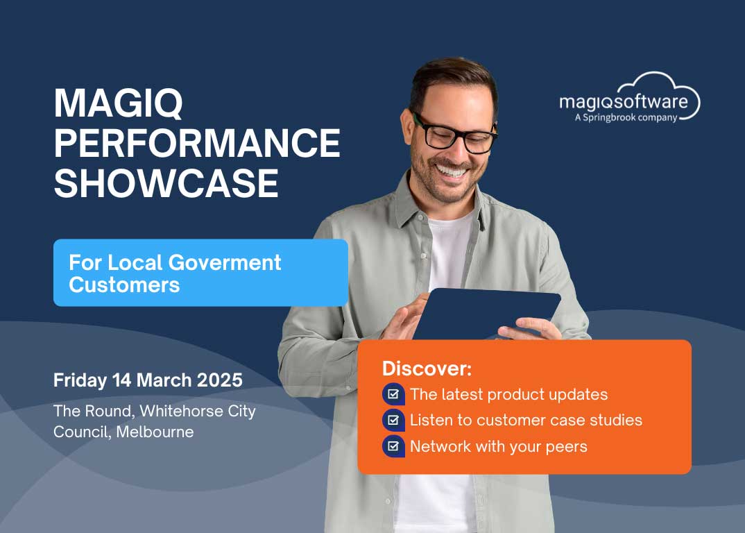 MAGIQ Software is hosting a complimentary half-day product showcase for our local government customers in Victoria.